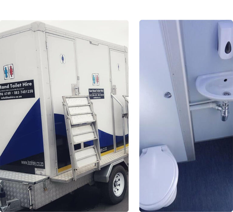 VIP Trailer Toilet Hire Gauteng for Events & Weddings